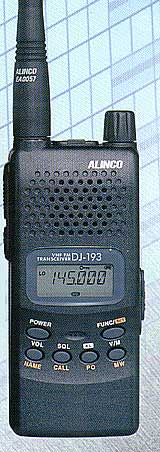 /Си-Би связь/ Носимая радиостанция Alinco DJ-193 ( DJ193 )