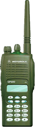 /Си-Би связь/ Носимая радиостанция Motorola GP-680 ( GP680 )