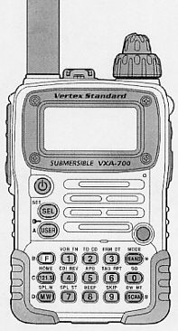 /Си-Би связь/ Носимая авиационная радиостанция Vertex VXA-700 ( Yaesu VXA700 )